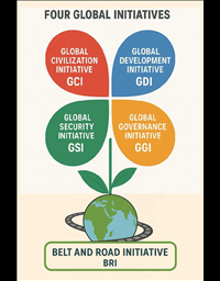 From the BRI to the Four Global Initiatives: The E...