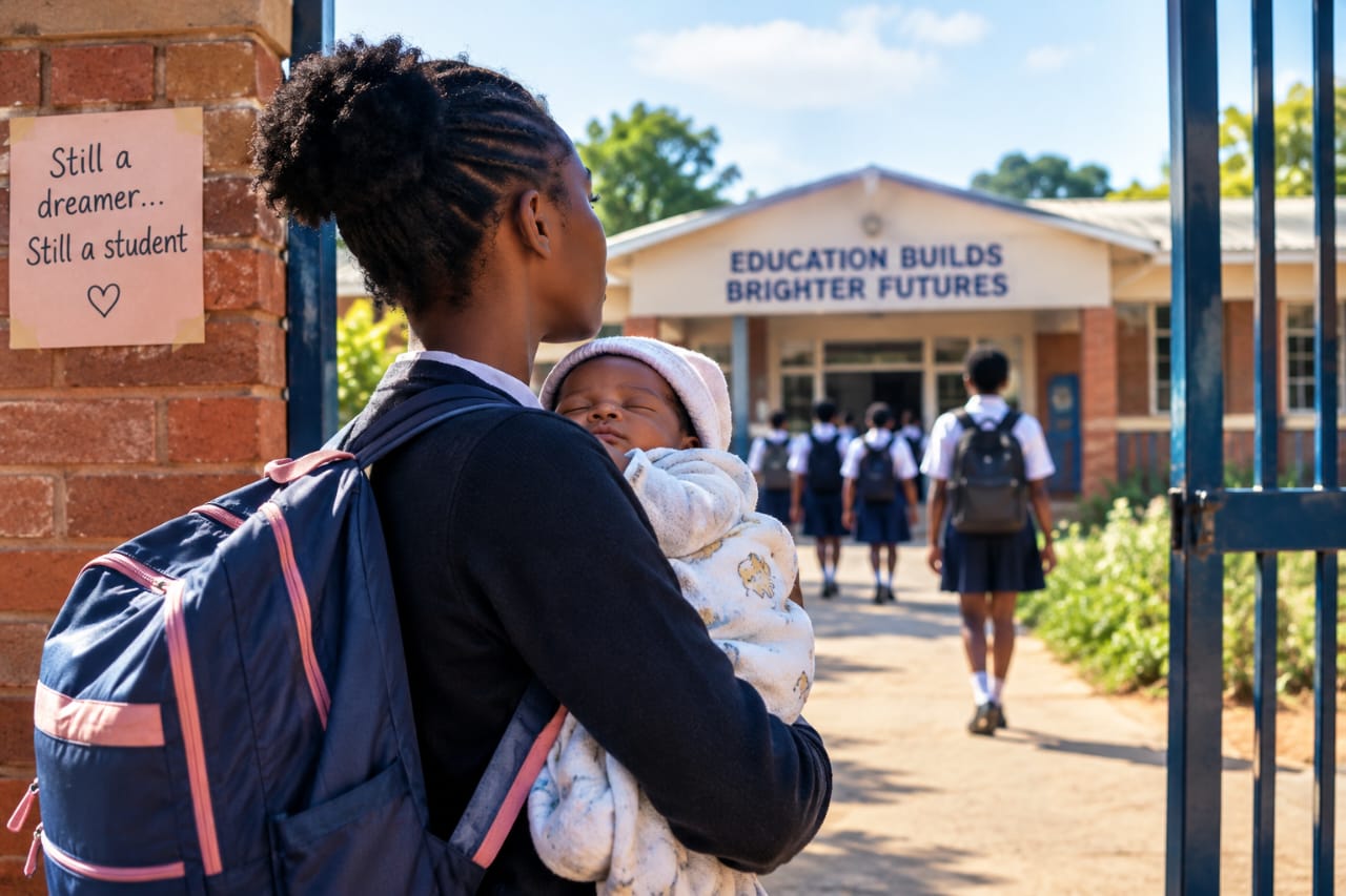 A Baby, a School Bag, a Second Chance
